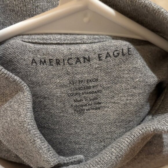American Eagle Outfitters Gray Polo Shirt - Picture 2 of 3